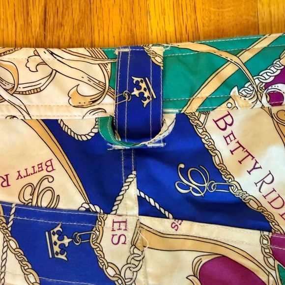 Y2K Chain Print Flared Ski Snowboard Pants - Picture 8 of 10